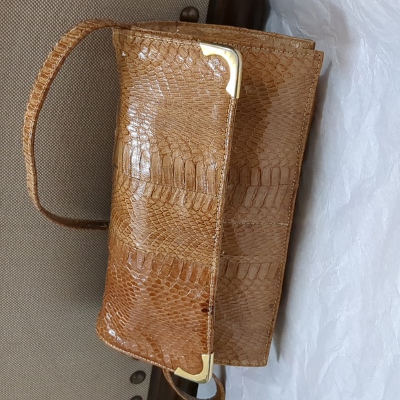 Vintage Snakeskin Bag and Wallet - Picture 1 of 16